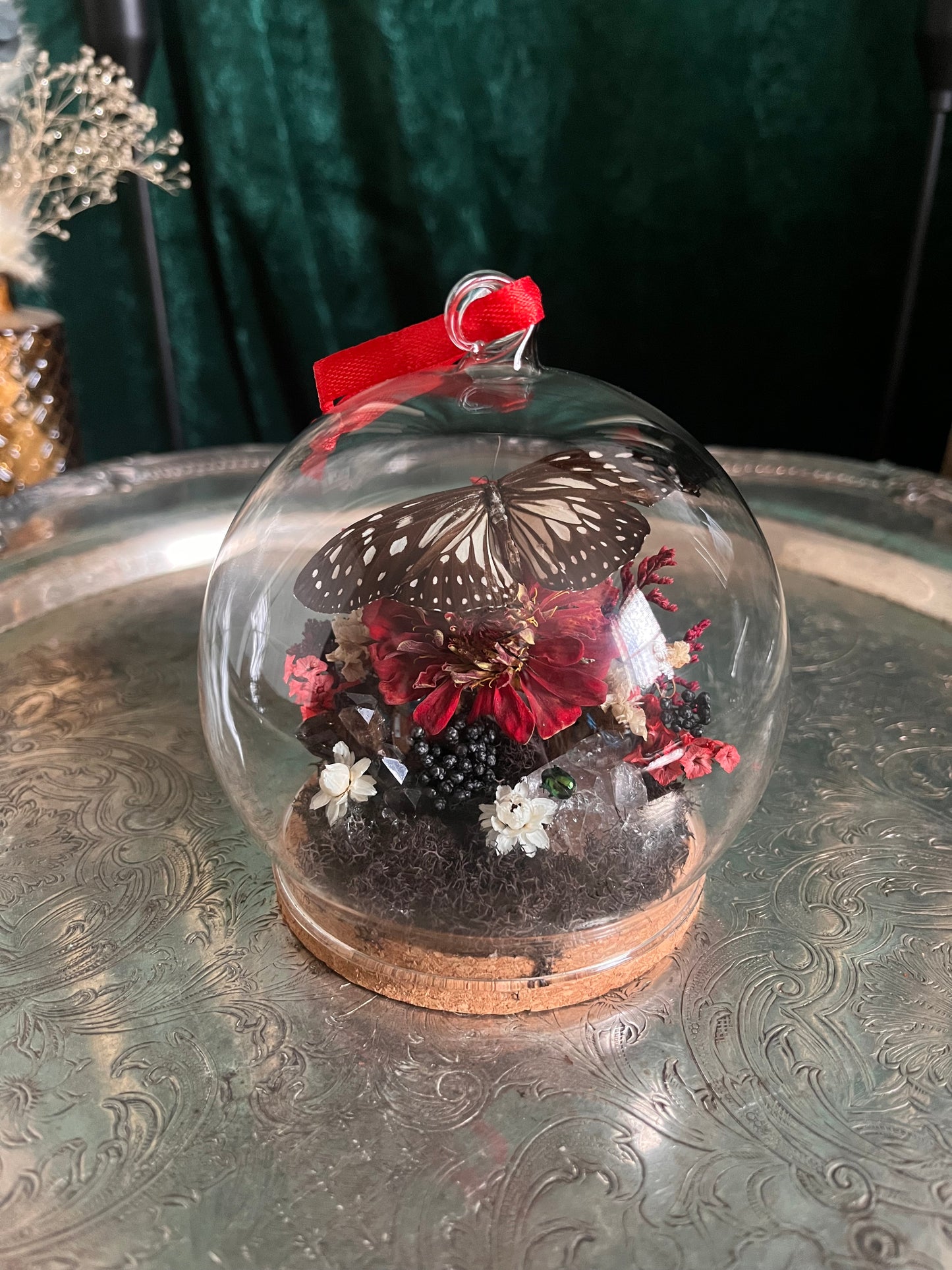 gothic christmas ornament