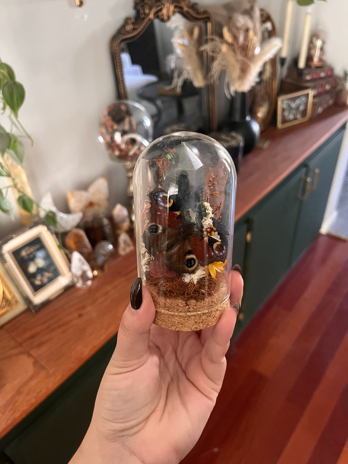 Moss agate mini boi
